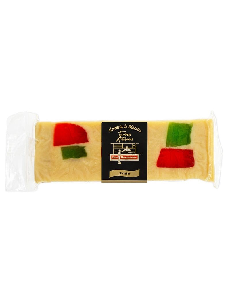 Turrón de Mazapán con Frutas Artesano. Calidad Gourmet. Herencia de Maestro 250g