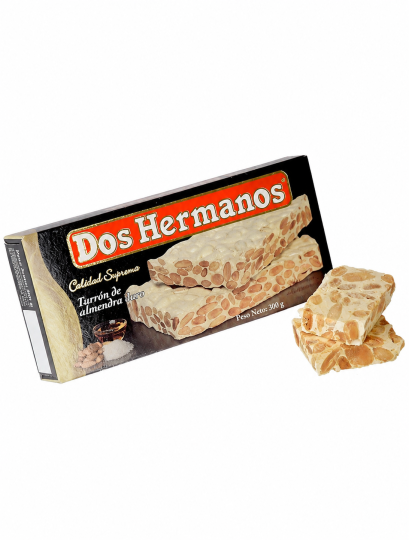 Turrón de Almendra Duro de Calidad Suprema de 300 grs