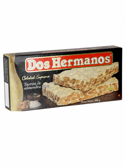 Turrón de Almendra Duro de Calidad Suprema de 300 grs