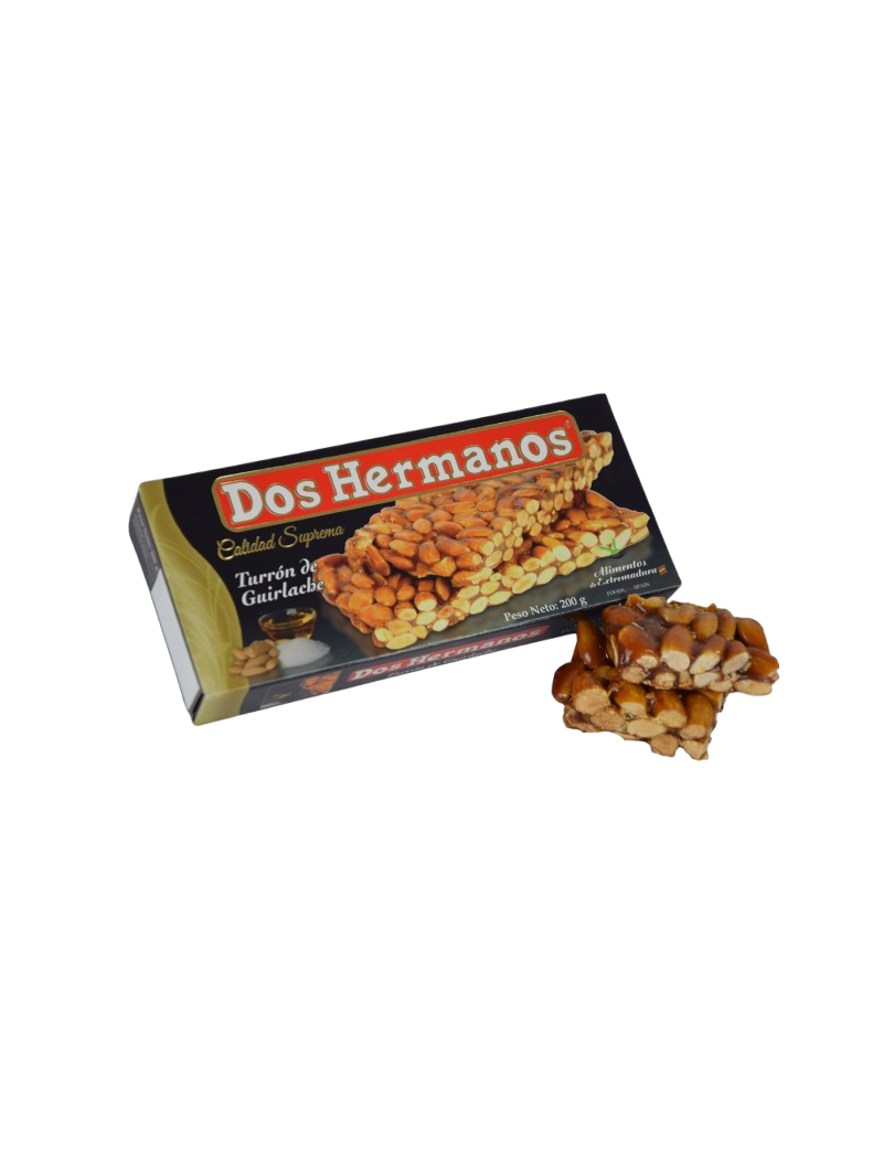Turrón de Guirlache - Calidad Suprema. Dos Hermanos 250g