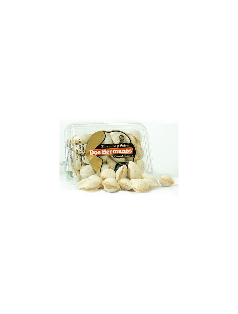 Tarrinas de almendras rellenas - Producto artesanal