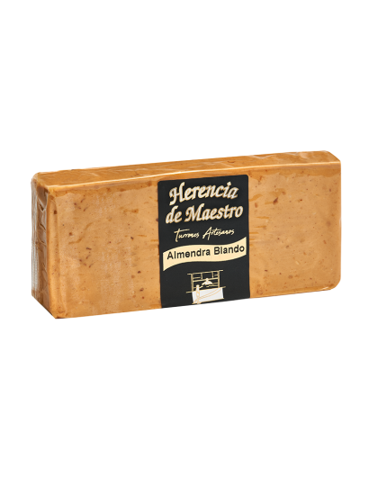Turrón de Almendra Blando Artesano-Caliddad gourmet. Herencia de maestro