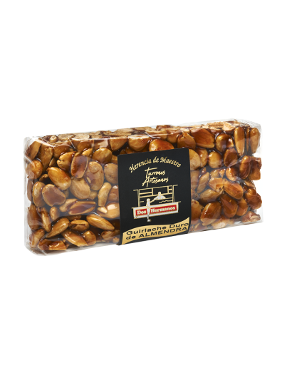 Turrón de Guirlache duro artesano - Calidad Gormet 250g. Herencia de Maestro.