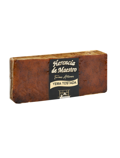 Turrón de Yema Tostada Artesano - Calidad Premium. Herencia de Maestro 300g