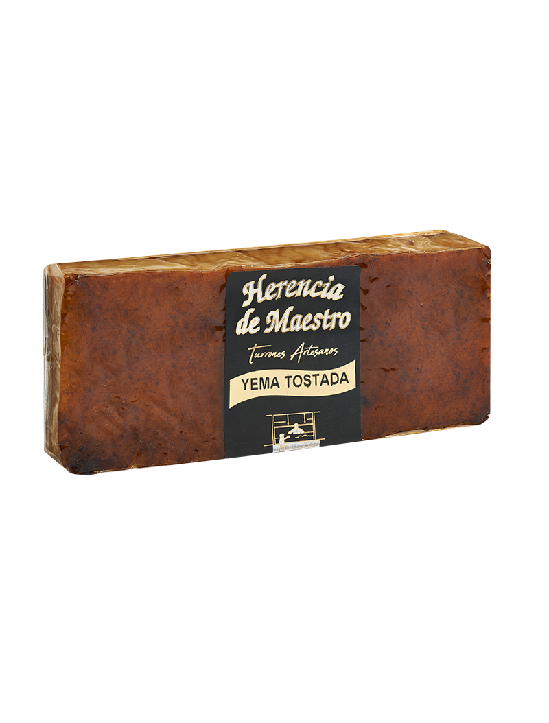 Turrón de Yema Tostada Artesano - Calidad Premium. Herencia de Maestro 300g