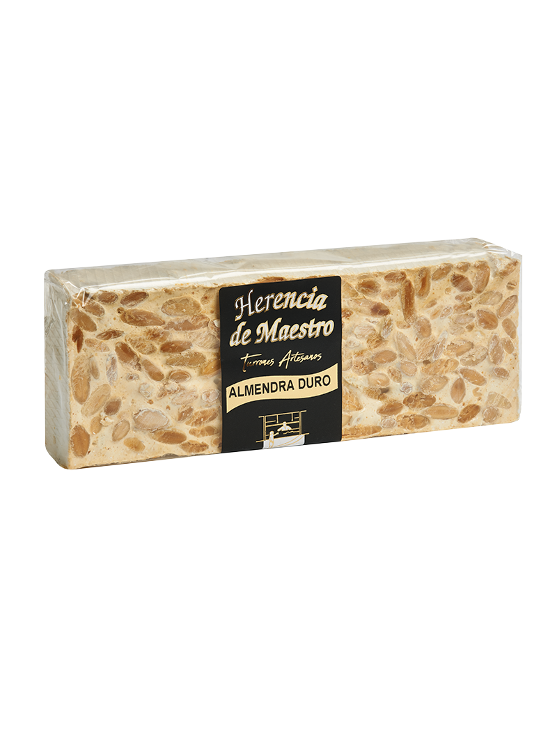 Turrón  de Almendra Duro Artesano - Selección Gourmet. Herencia de Maestro 500g