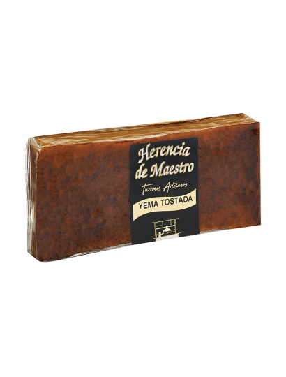 Turrón de Yema Tostada Artesano - Calidad Premium. Herencia de Maestro 450g