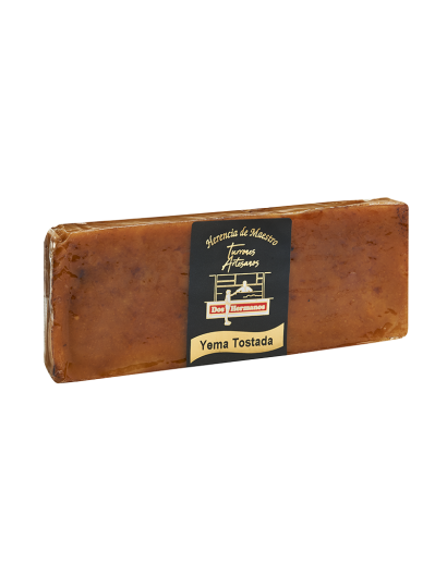 Turrón  de Yema Tostada Artesano - Calidad Gourmet. Herencia de Maestro 250g. Tradición premium